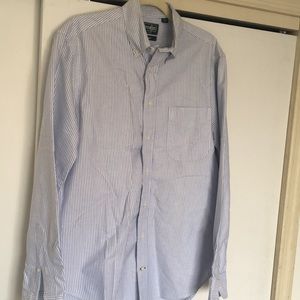 Gitman Vintage Blue striped oxford button down
